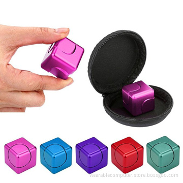 Funny toys for children desk spinning top fidget cube hand spinner metal finger spinner gyro